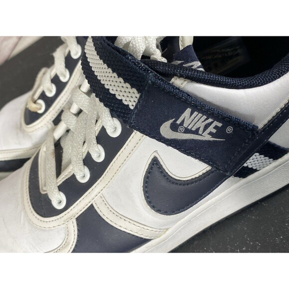 Nike Vandal Low Navy Blue/White Men’s Size 9 USA Pre-owned - Picture 4 of 9